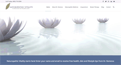 Desktop Screenshot of naturopathforcalgary.com