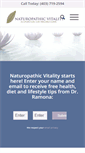 Mobile Screenshot of naturopathforcalgary.com